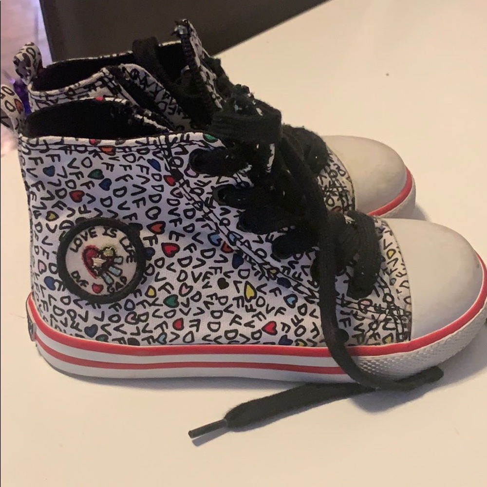 DVF x Gap Little girls high top sneakers